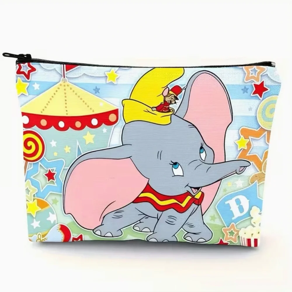 Dumbo Elephant Character Design Wonderland Fantasy Cosmetic Toiletry Bag New